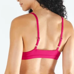 The Begonia - Hot Pink Tonal Boob Hammock™ Triangle Bralette