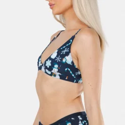 The Big Blizzard - Naughty Snowmen Boob Hammock™ Triangle Bralette