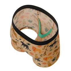 The Big Cat Conga - Safari Animals Youth Boxer Briefs