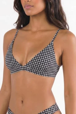 The Blackberry Bramble - Window Pane Boob Hammock™ Triangle Bralette