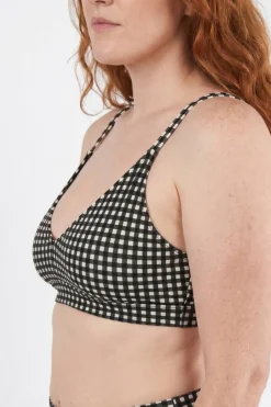 The Blackberry Bramble - Window Pane Boob Hammock™ Plunge Bralette