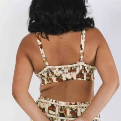 The Bottomless Blackjack - Vintage Playing Cards Boob Hammock™ Plunge Bralette
