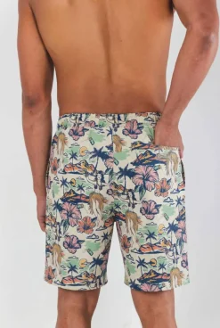 The Come Monday - Shinesty x Margaritaville® Ball Hammock® Pouch 8" Swim Trunks