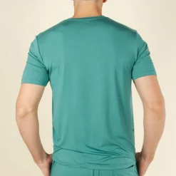 The Curacao - Teal SleepDeep™ Men’s Pajama Shirt