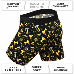The Dad's Essentials Pack - Long Leg Ball Hammock® Pouch Underwear With Fly 3 Pack