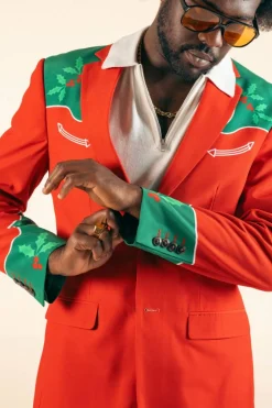 The Devout Desperado - Western Ugly Christmas Suit
