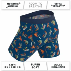 The Dry Fly - Fly Fishing Ball Hammock® Boxer - Long Leg