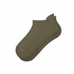 The Fields Of Green - Oil Green Heel Hammock™ Ankle Socks