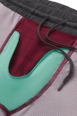 The Finish Line - Grey and Red Ball Hammock® 7 Inch Athletic Shorts