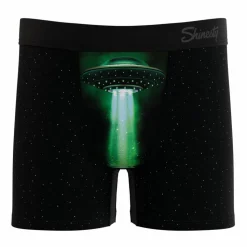 The Flying Saucer - UFO Youth Boxer Briefs