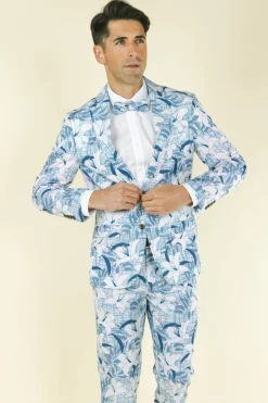 The Gilded Lily - Crosshatch Lilies Suit