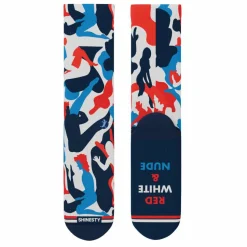 The Grand Finale - USA Camouflage Heel Hammock™ Crew Socks