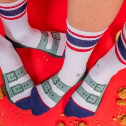 The Granola - Strap Sandal Heel Hammock™ Crew Socks