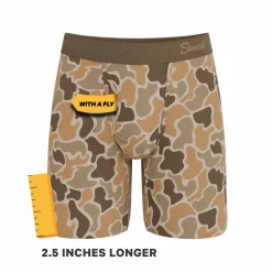 The Hide and Hunt - Long Leg Ball Hammock® Pouch Underwear With Fly 5 Pack