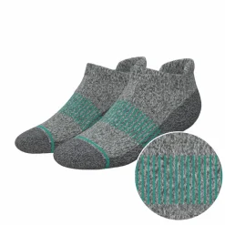 The Intramural Champ - Gray Stay Weird Heel Hammock™ Ankle Socks