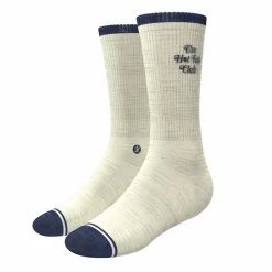 The Jet Set - Hot Tub Club Oatmeal Heel Hammock™ Crew Socks