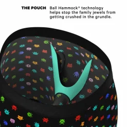 The Joystick - Video Game Ball Hammock® Boxer - Long Leg
