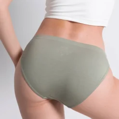 The Manzanilla - Olive Green Modal Bikini Underwear