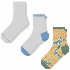 The Mother's Day Gift - Heel Hammock™ Quarter Crew Socks 3 Pack