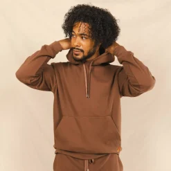 The Mustang - Brown Sexy Terry™ Men’s Lounge Hoodie