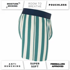 The Nantucket - Green Dock Stripe Boxers