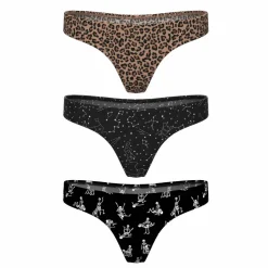 The Naughty Bests - MicroModal Thong 3 Pack