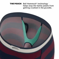 The Pitch - Rugby Stripe Ball Hammock® Boxer - Long Leg