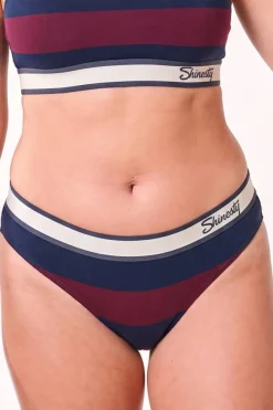 The Pitch - Rugby Stripe Cheeky Underwear with Waistband