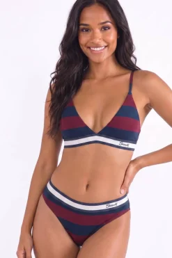 The Pitch - Rugby Stripe Modal Bikini Underwear