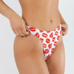 The Pucker Up - Lipstick Kiss MicroModal Thong