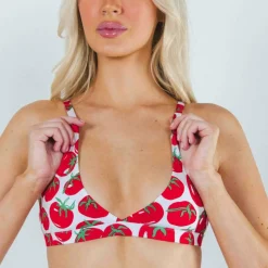 The Roma - Tomato Boob Hammock™ Triangle Bralette