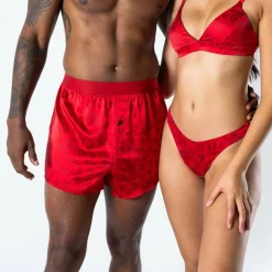 The Shaking Sheets - Valentine's Day Men’s Silk Boxers