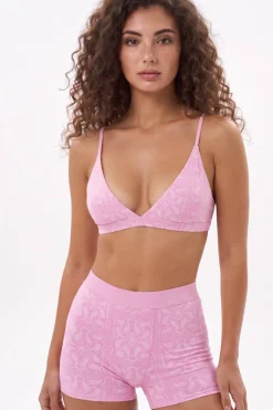The Silk & Saddle - Pink Bandana Women’s Boxers