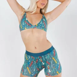 The Ski In Ski Out - Retro Ski Women’s Boxers
