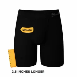 The 5 Solids - Long Leg Ball Hammock® Pouch Underwear With Fly 5 Pack