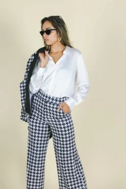 The Sophistication - Houndstooth Women's Suit