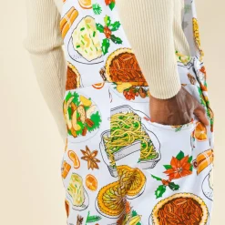 The Spread - White Thanksgiving Pajamaralls®