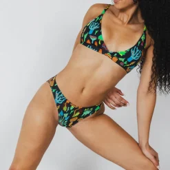 The Super Shroom - Neon Mushrooms Modal Bikini Underwear