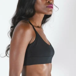 The Threat Level Midnight - Black Boob Hammock™ Scoop Bralette
