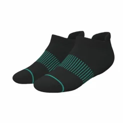 The Threat Level Midnight - Black Stay Weird Heel Hammock™ Ankle Socks