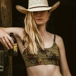 The 1912 - Western Shinesty x Diamond Cross Ranch Boob Hammock™ Scoop Bralette
